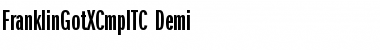Download FranklinGotXCmpITC Font