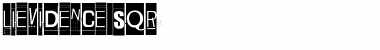 Download Lievidence SQR Regular Font Title Preview