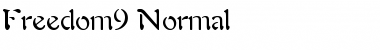 Download Freedom9 Normal Font