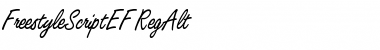 Download FreestyleScriptEF Font