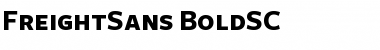 Download FreightSans BoldSC Font
