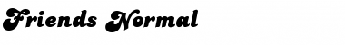 Download Friends Normal Font