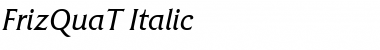 Download FrizQuaT Font