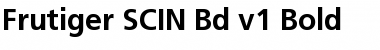Download Frutiger SCIN Bd v.1 Bold Font