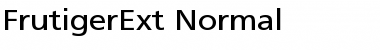 Download FrutigerExt Font