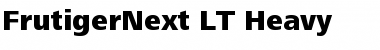 Download FrutigerNext LT Heavy Font