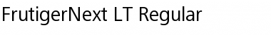 Download FrutigerNext LT Regular Font