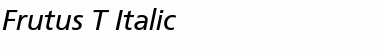 Download Frutus T Font