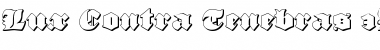 Download Lux Contra Tenebras 3D Regular Font Title Preview