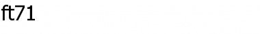 Download ft71 Font