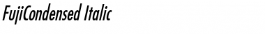Download FujiCondensed Font