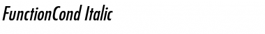 Download FunctionCond Font