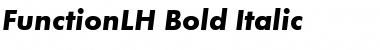 Download FunctionLH Bold Italic Font