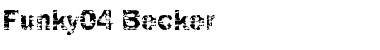 Download Funky04 Becker Regular Font