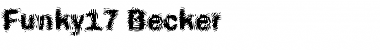 Download Funky17 Becker Font