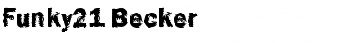 Download Funky21 Becker Font