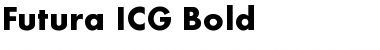 Download Futura ICG Bold Font