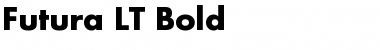Download Futura LT Bold Font