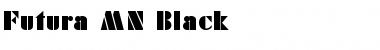 Download Futura MN Black Font