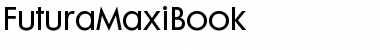 Download FuturaMaxiBook Regular Font