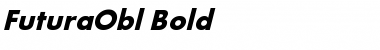 Download FuturaObl-Bold Regular Font