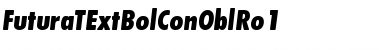 Download FuturaTExtBolConOblRo1 Font