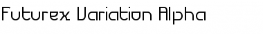 Download Futurex Variation Alpha Regular Font