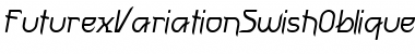 Download FuturexVariationSwishOblique Regular Font