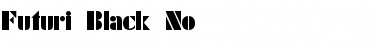 Download Futuri-Black-No Regular Font