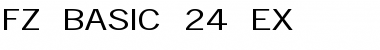 Download FZ BASIC 24 EX Normal Font