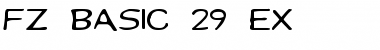 Download FZ BASIC 29 EX Font