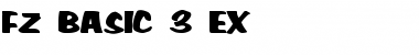 Download FZ BASIC 3 EX Normal Font