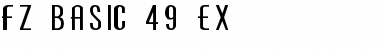 Download FZ BASIC 49 EX Normal Font