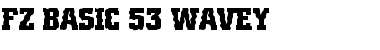 Download FZ BASIC 53 WAVEY Normal Font