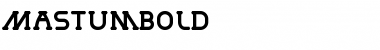 Download MastumBold Regular Font