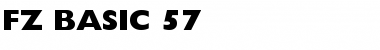 Download FZ BASIC 57 Normal Font