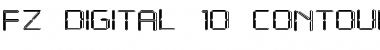 Download FZ DIGITAL 10 CONTOUR EX Normal Font