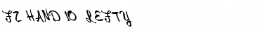 Download FZ HAND 10 LEFTY Font