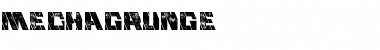 Download mecha grunge Font