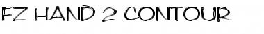 Download FZ HAND 2 CONTOUR Font