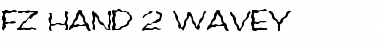 Download FZ HAND 2 WAVEY Normal Font