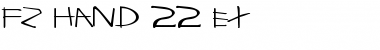 Download FZ HAND 22 EX Font