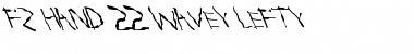 Download FZ HAND 22 WAVEY LEFTY Font