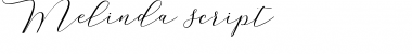 Download Melinda Script Font