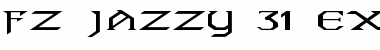 Download FZ JAZZY 31 EX Normal Font