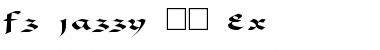 Download FZ JAZZY 33 EX Font