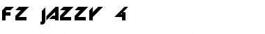 Download FZ JAZZY 4 Font Download FZ JAZZY 4 Font