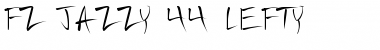 Download FZ JAZZY 44 LEFTY Font Download FZ JAZZY 44 LEFTY Font
