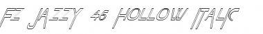 Download FZ JAZZY 45 HOLLOW ITALIC Font Download FZ JAZZY 45 HOLLOW ITALIC Font