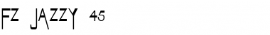 Download FZ JAZZY 45 Font Download FZ JAZZY 45 Font